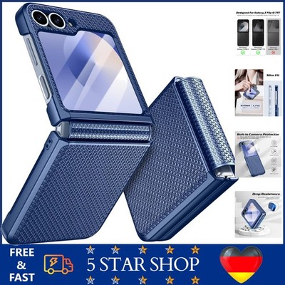 Schutzhülle für Samsung Galaxy Z Flip 6/7 FE mit Scharnierschutz, Displayschutz