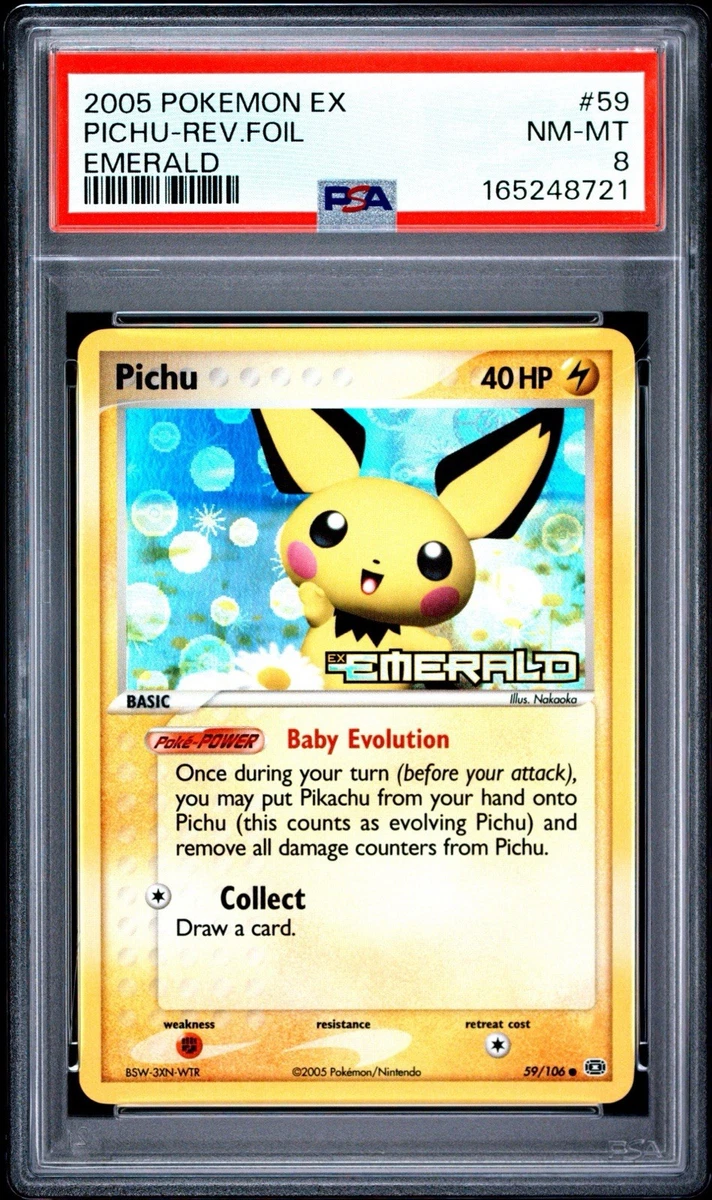 Pokémon TCG EX Emerald Common Collectible Individual Card Games