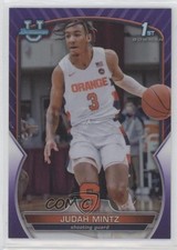 2022-23 Bowman U Chrome Purple Refractor 297/399 Judah Mintz #33 13in