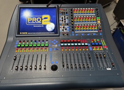 Midas PRO2c-CC-TP Digital Mixing Console Tour Pack ** MINT condition**