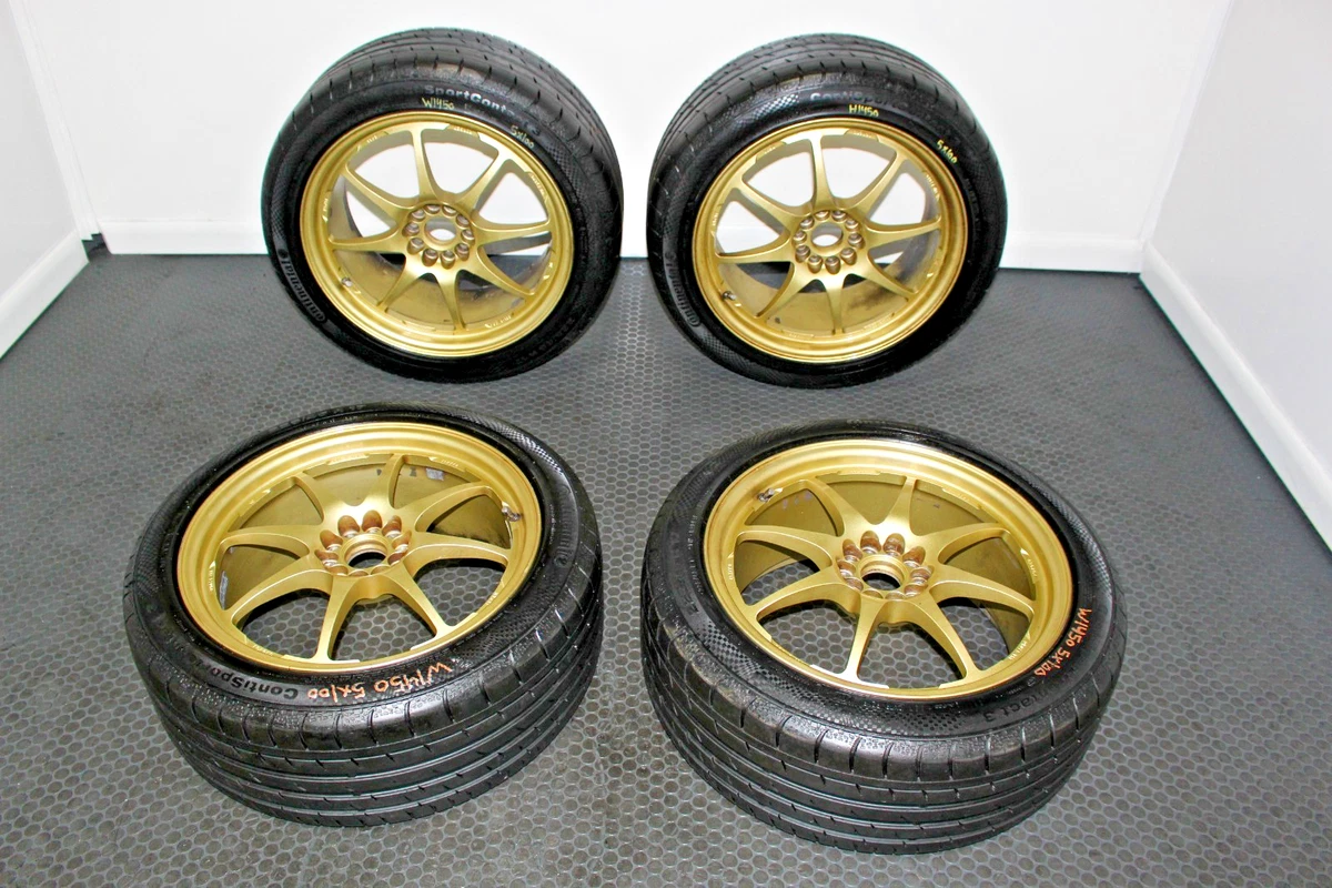 Rare TAN-EI-SYA (TWS) RF38 Forged Wheels – 17x8J +45 | 5x100 | Set 