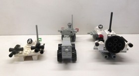 Lego Vintage  LL Classic Space #6870 & 6842-Probe & Shuttle-100%-no figs  (1987)