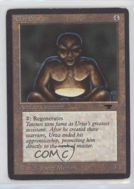 Clay Statue Magic: Antiquities 1994