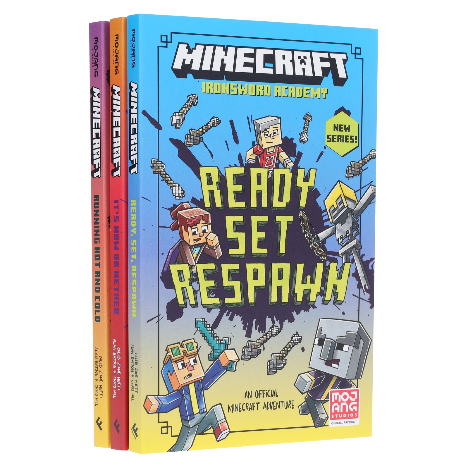 Minecraft Ironsword Academy Series By Mojang AB 3 Books Collection Set Paperback - Image 4