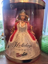 Mattel 2001 Holiday Celebration Barbie - Special Edition Collector Doll NIB VTG