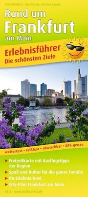 Publicpress Erlebnisführer Rund um Frankfurt am Main 1:150.000 (Land-)Karte 2018