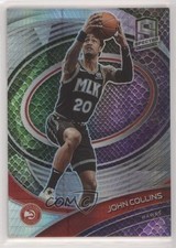 2020-21 Panini Spectra Asia Green Purple Prizm /25 John Collins #36 3z3