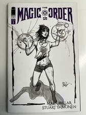 The Magic Order sketchcover by Marvel artist ...