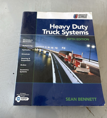 #ad Heavy Duty Truck Systems 5th Ed Paperback Textbook Sean Bennett English ISBN $12.64