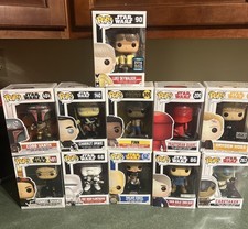 HUGE🤩🔥 11~Funko Pop! Vinyl: Star Wars Lot-Convention Exclusive, See Pics