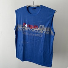 Herren Achselshirt Quality Stegol Elektroblau Penguin fu