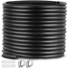 Self-Sinking Aeration Hose With Clamps & Menders for Easy Installation, Pond ...