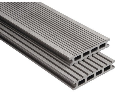 Konsta WPC Terrassendiele Futura graubraun gebürstet 3500 x 145 x 26 mm