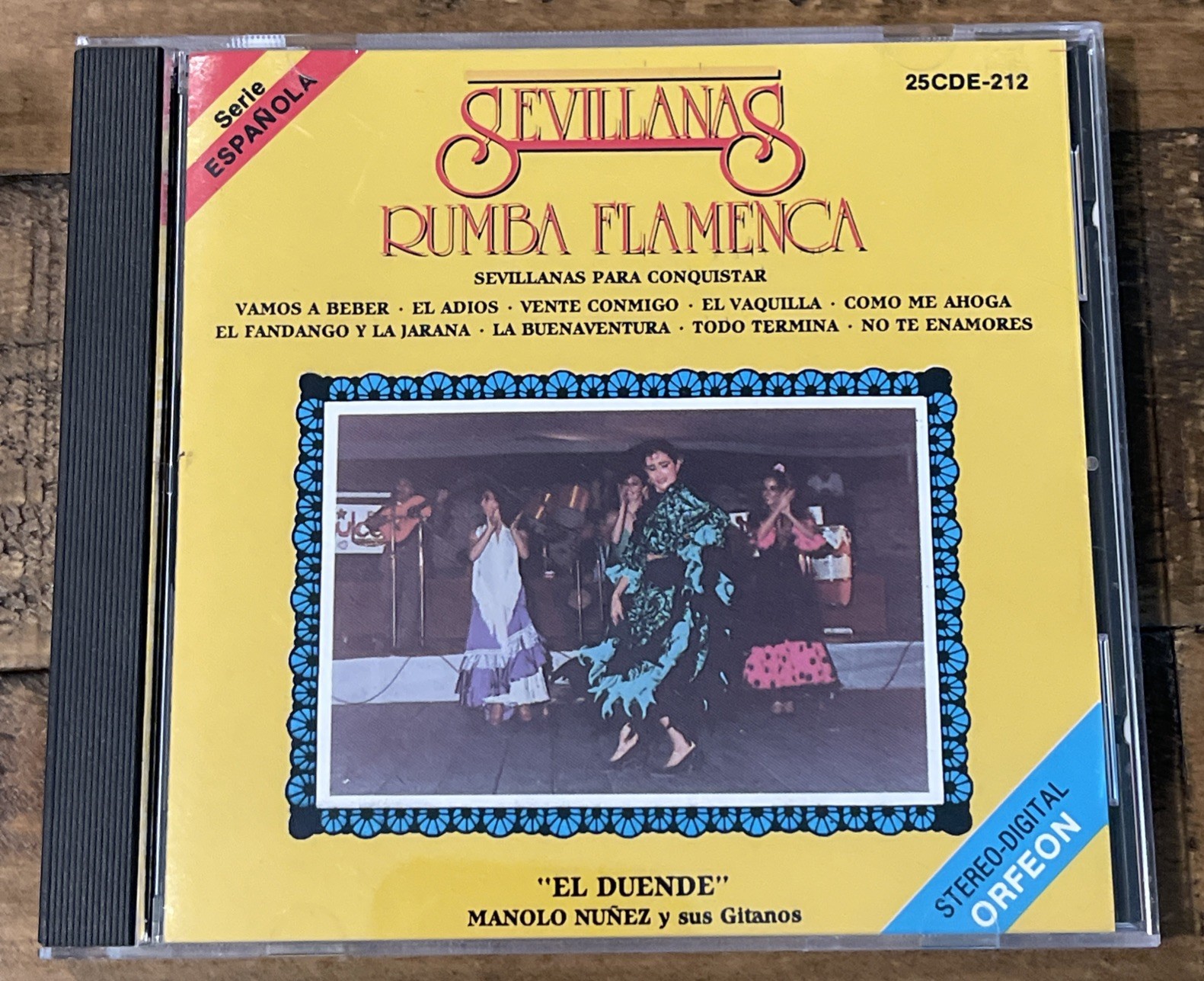 MANOLO NUNEZ Y SUS GITANOS - Sevillanas: Rumba Flamenca - CD