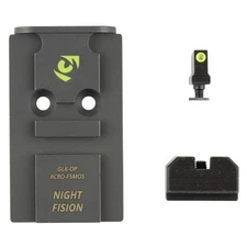 Night Fision Optic Plate & ORS Sights Fits Glock MOS 19/17/47 to Aimpoint ACRO