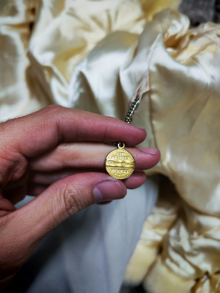 Vintage Peter Hahn Mujer Lujo Natural Llama Pelo Piel Beige Chaqueta M 10 40 Foto 3 de 4