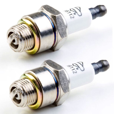 For Briggs & Stratton Lawn Mower Oem Genuine 2PK Spark Plug (Full Fit Models)