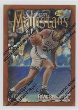 1996-97 Topps Finest Common Bronze Refractor Frank Brickowski #164 tt7