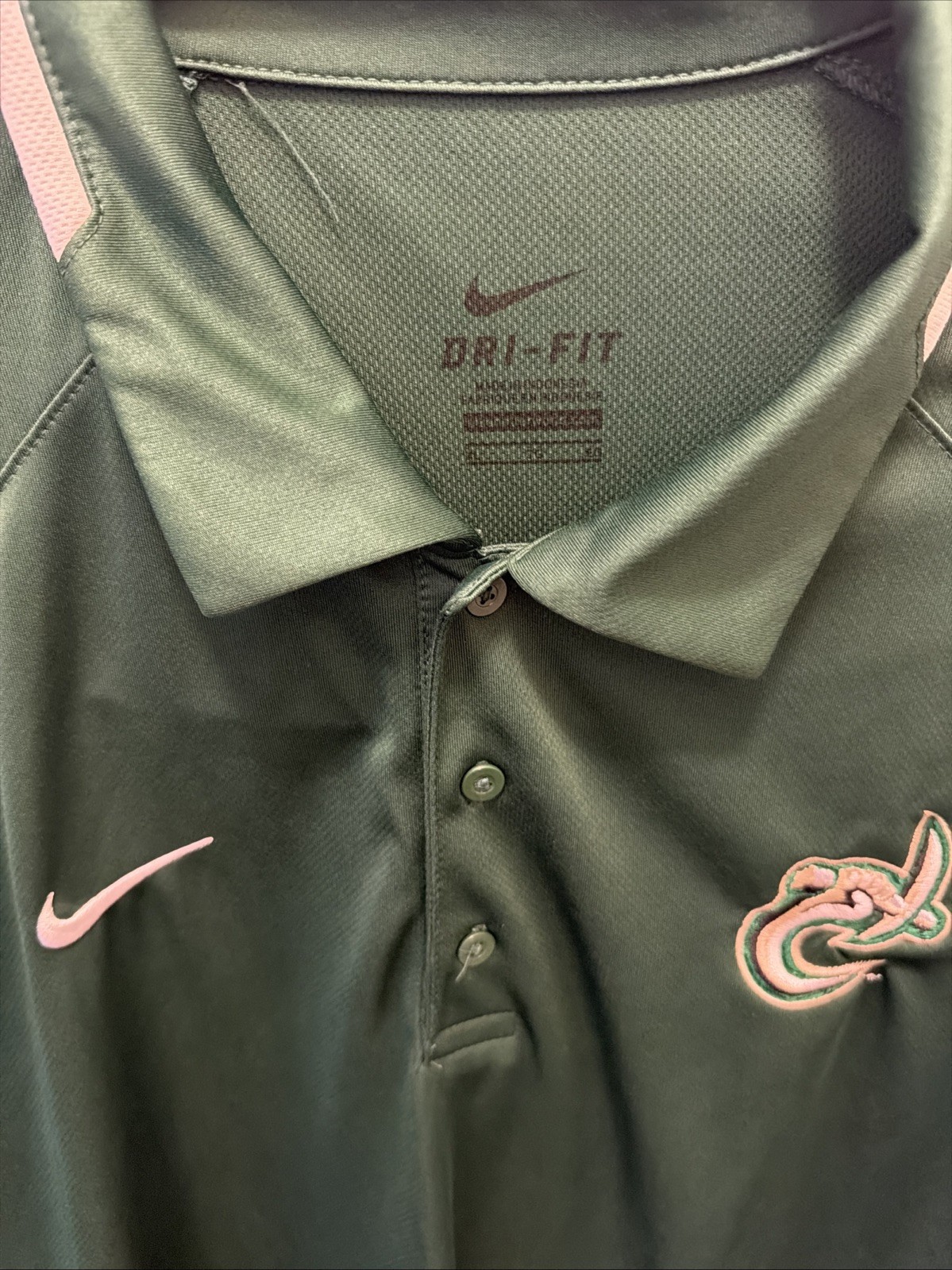 UNC Charlotte XL Nike Coaches Polo thumbnail 3