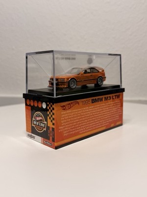 Hot Wheels RLC 1995 BMW M3 LTW Spectraflame Orange Limited Edition