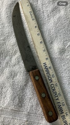 Solingen Germany Vintage Butcher Knife by J.A. Henckels Solingen Germany