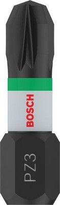 Bosch PRO Pozidriv Impact Bit, PZ3, 25 mm, 2-tlg.