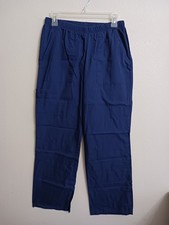 Scrubstar 26" Stretch Waist Womens S/CH Dark Navy Blue Medical Work Scrub Pants