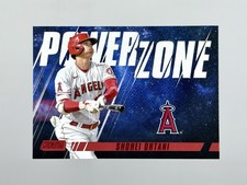 2022 TOPPS STADIUM CLUB POWER ZONE SHOHEI OHTANI #PZ-9 RED FOIL SP