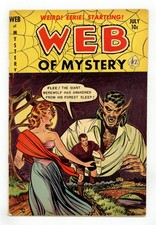 Web of Mystery #11 GD/VG 3.0 1952