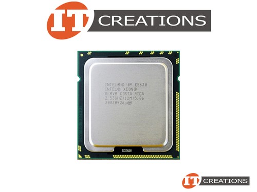 INTEL XEON QUAD CORE PROCESSOR E5630 2.53GHZ 12MB SMART CACHE 5.86GT/S 80W SLBVB - Picture 1 of 1