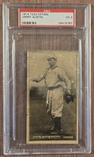 1914 T222 Fatima Baseball Cards 7
