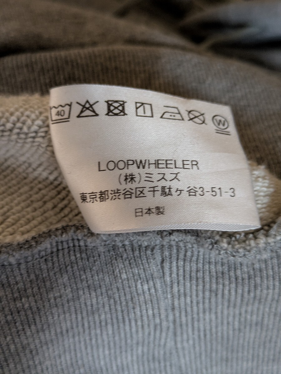 LOOPWHEELER Loopwheeler Pullover Parka Gray S - image 5