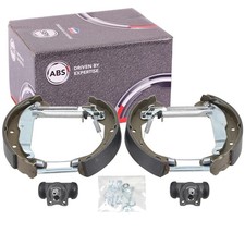 A.B.S. BREMSBACKEN SATZ VORMONTIERT passend für OPEL ASTRA TROMMELBREMSE |