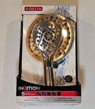 Delta In2ition Handheld Shower Head 5-Setting Brushed Nickel, Brand New