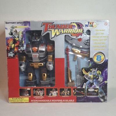 Thunder Warrior Hap-P-Kid 1997 neuer ungeöffneter elektronischer Roboter Wang Gwong