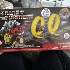 Transformers Speed Buildable Track Set Pull Back Car New Factory Sealed 2024