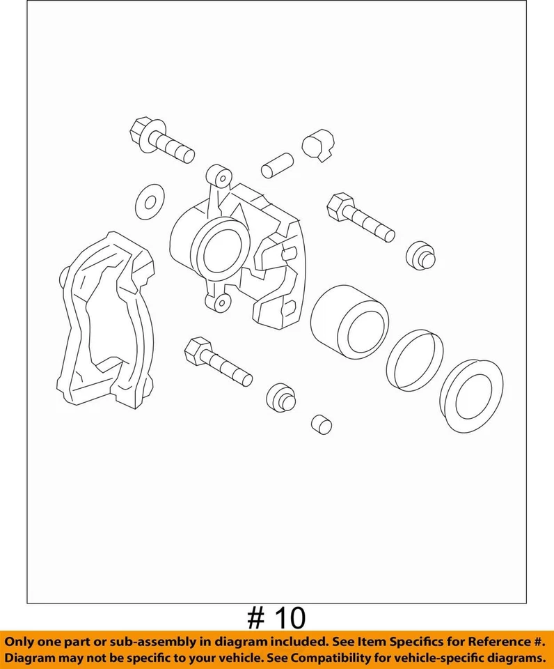Pinza de freno delantera izquierda Hyundai Veloster 2013-2016 TO5EC Foto 4 de 4