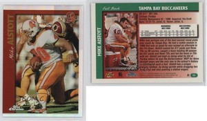 1997 Topps Chrome Refractor Mike Alstott #52