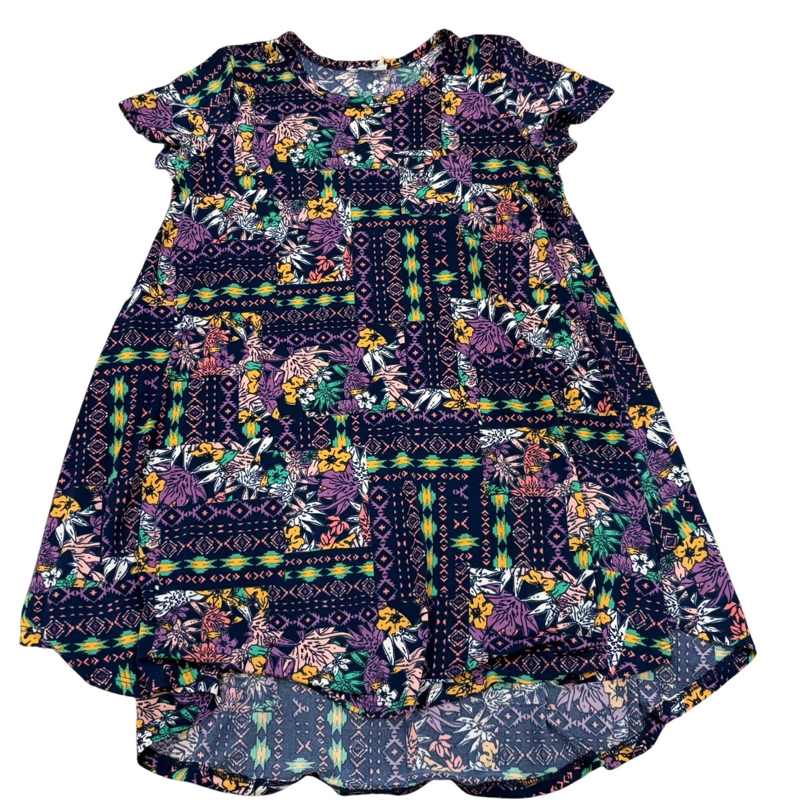 Girls LuLaRoe Adeline Floral Patchwork Dress Size 8
Opens in a new window or tab