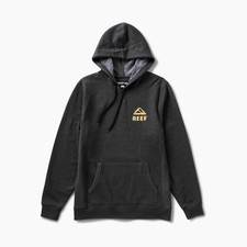 Reef Pima Pullover Hoodie Mens Charcoal