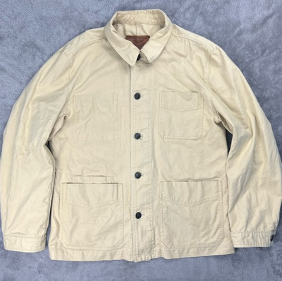 #ad Brooks Brothers Stretch Canvas Chore Jacket Men’s L $68.99