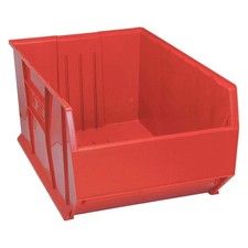 QUANTUM STORAGE SYSTEMS QUS997RD Bin,Red,Polypropylene,17 1/2 in 2ZMX4