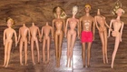 Vintage TLC 9 Barbie Dolls Lot BALLERINA MALIBU SKIPPER PARTS KEN BODY