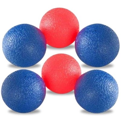6 PCS Replacement Trackball Sport Chuck and Catch Ball Lacrosse Plastic Light...