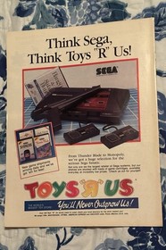 The Team Sega Newsletter #6 April 1989 Altered Beast Vintage Gaming