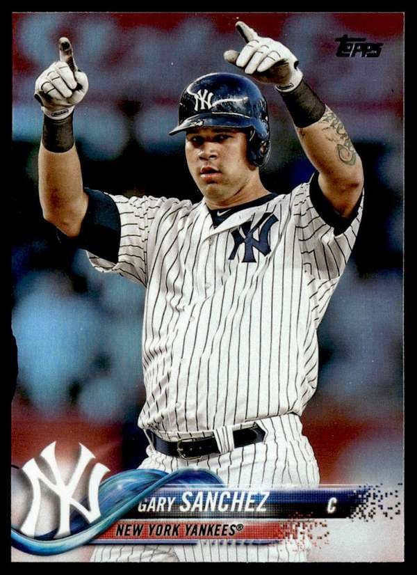 2018 Topps - Rainbow Foil #340 Gary Sanchez Near Mint