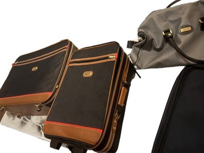 Vintage Jaguar 2-Piece Set   Roller Suitcase + Garment Bag