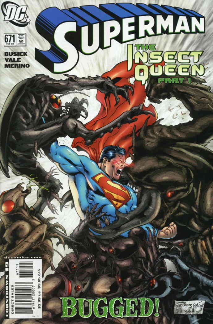 Superman (2nd Series) #671 VF/NM; DC | Kurt Busiek Insect Queen - w/Bag ...