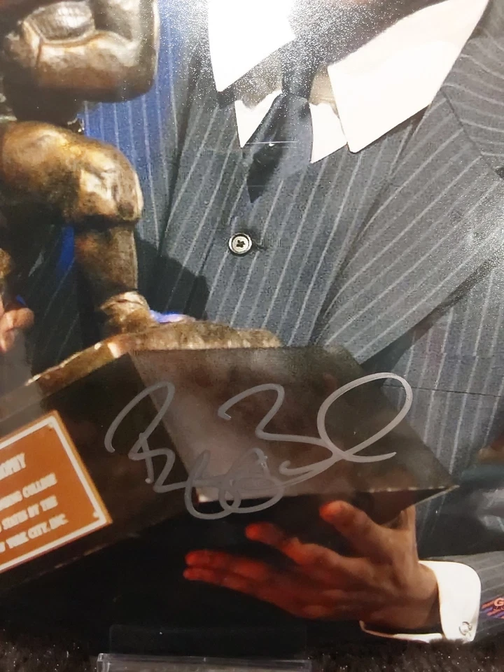 ФОТОГРАФИЯ РЕГГИ БУШ С АВТОГРАФОМ 8X10 USC TROJANS HEISMAN TROPHY GTSM СЕРТИФИКАТ ПОДЛИННОСТИ - Изображение 2 из 4