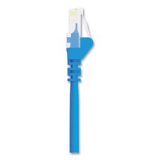 Belkin CAT5e Snagless Patch Cable, 3 ft, Blue